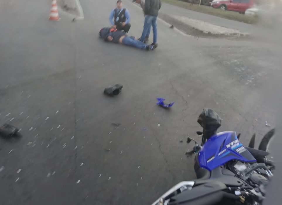 Motociclista Fica Ferido Em Acidente Na Rota Do Sol Em Caxias Do Sul