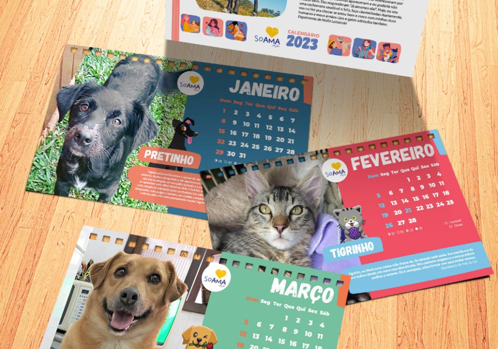 Calendário 2023 da Soama já está disponível em Caxias do Sul