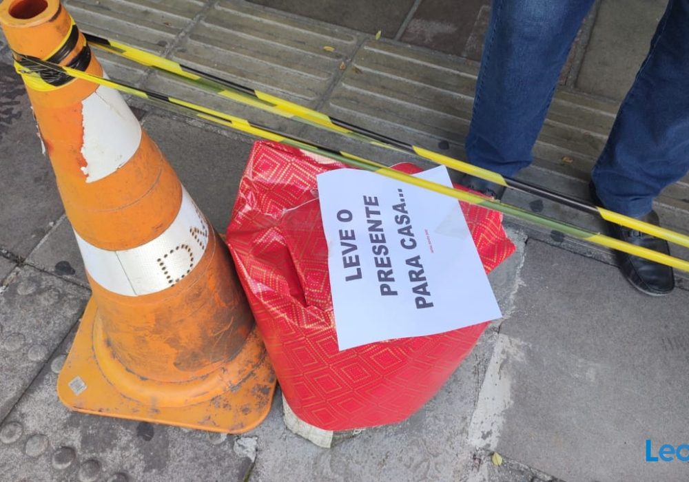 Prefeitura de Bento Gonçalves deixa “presente grego” em obra no centro
