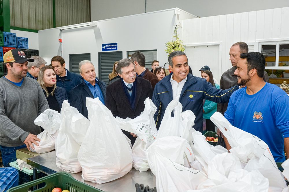 Caxias do Sul recebe R$ 804 mil do Programa Alimenta Brasil